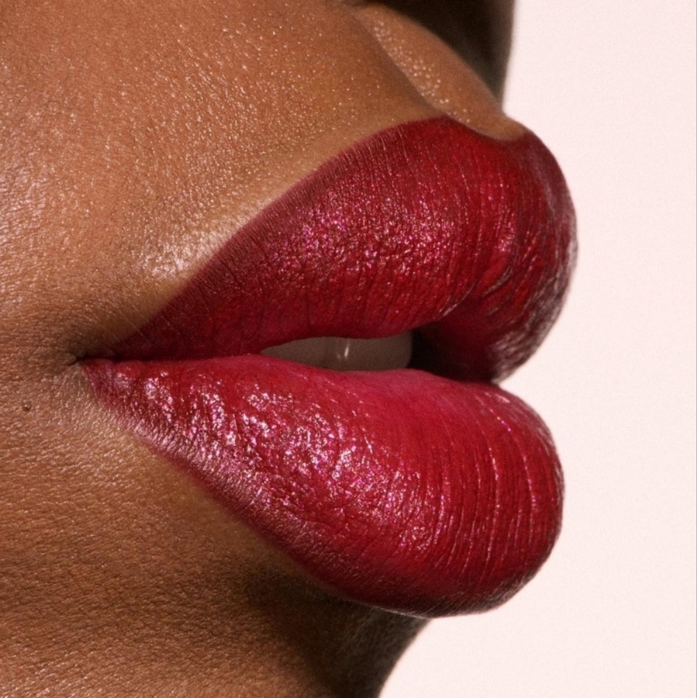 MAC Cosmetics Dazzlelips Crayon Red Halo Deep Red Pearl Brand New In Box - Picture 8 of 11